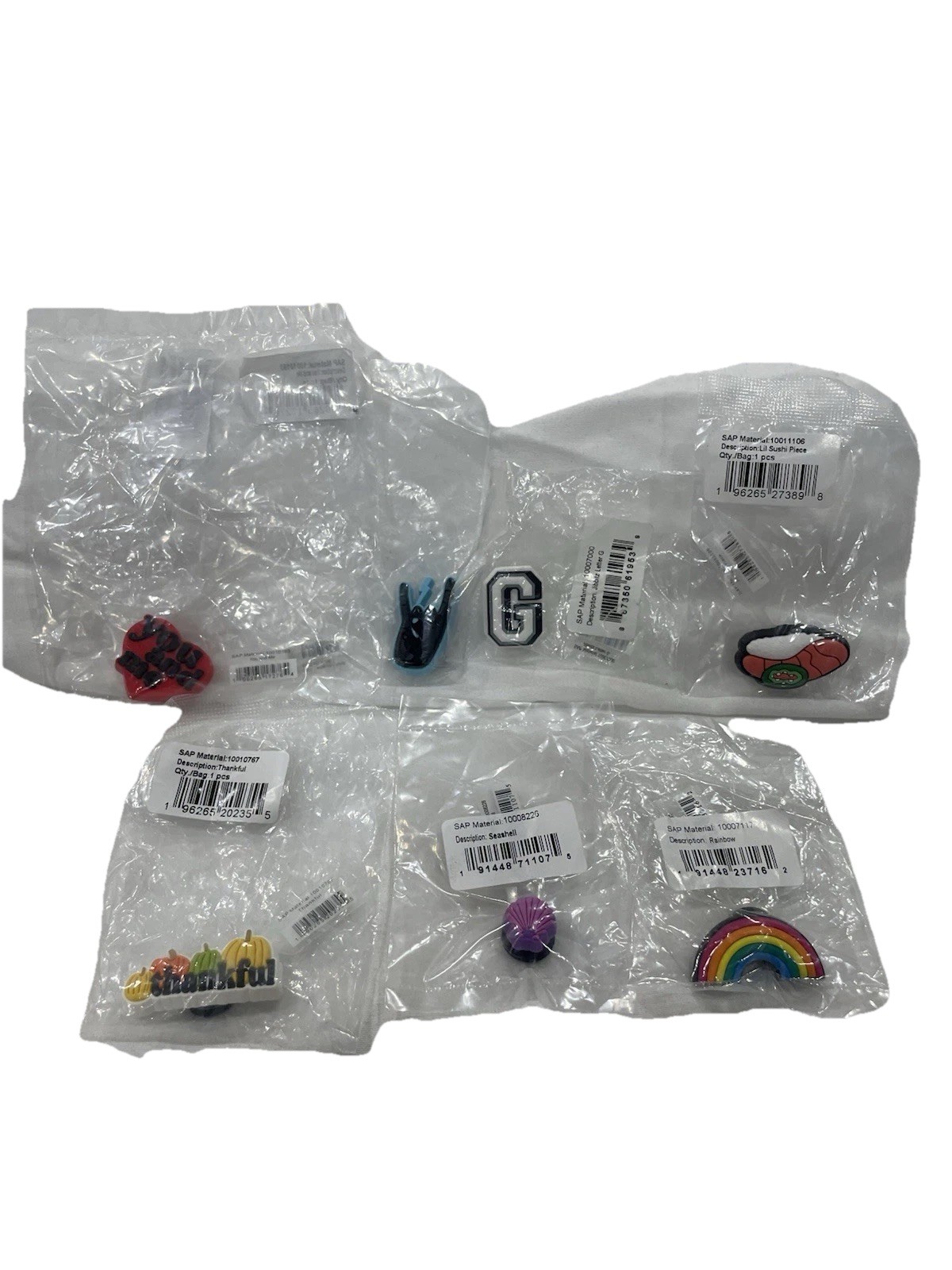Bulk Variety Lot of 500+ New Croc Shoe Charms - accessory