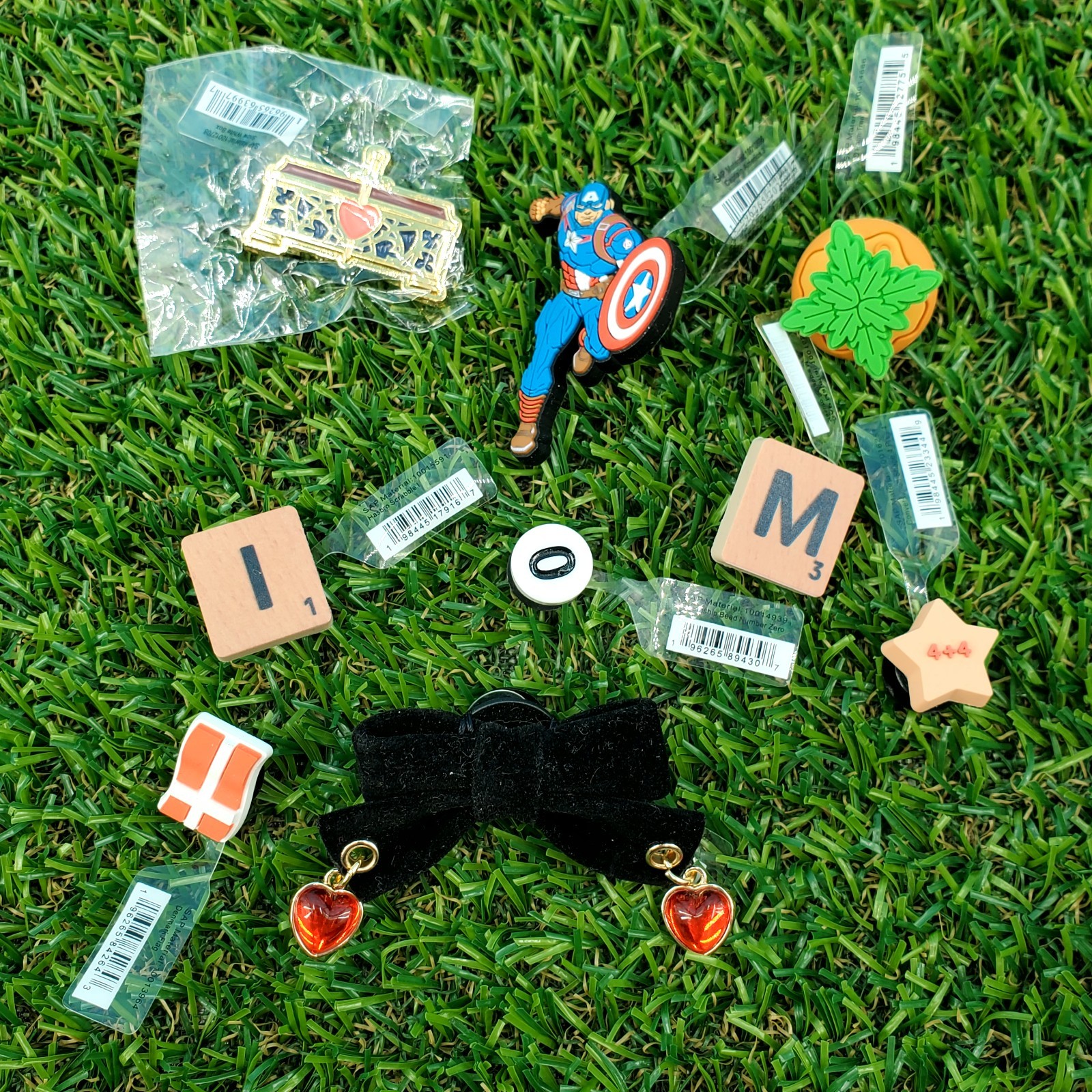 Disney, Marvel & Hasbro Crocs Jibbitz Charms — Set of 9 - accessory