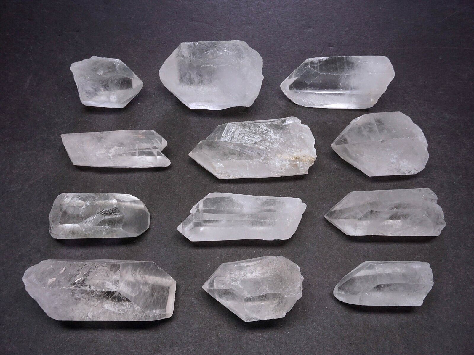 Natural Clear Quartz Crystal Points – 1 lb Lot from Brazil - accessory