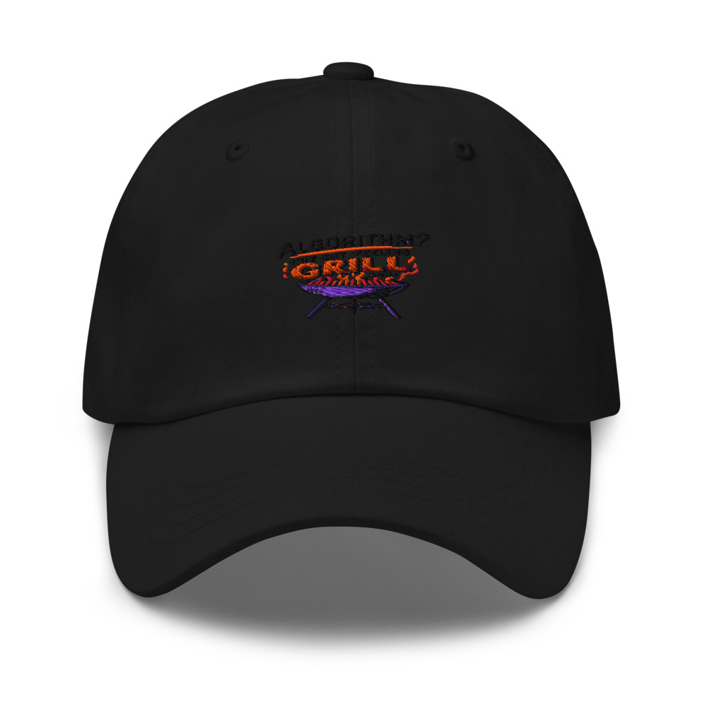 ALGORITHM? I'VE GOT A GUT FEELING AND A GRILL - hat