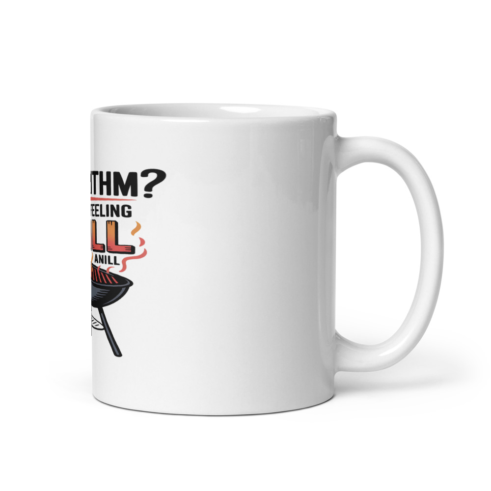 ALGORITHM? I'VE GOT A GUT FEELING AND A GRILL - mug