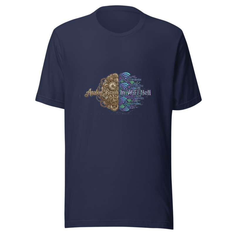 Analog Brain In WiFi Hell - tshirt