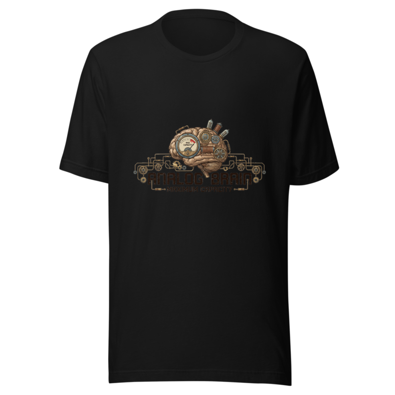 Analog Brain, Maximum Capacity - tshirt