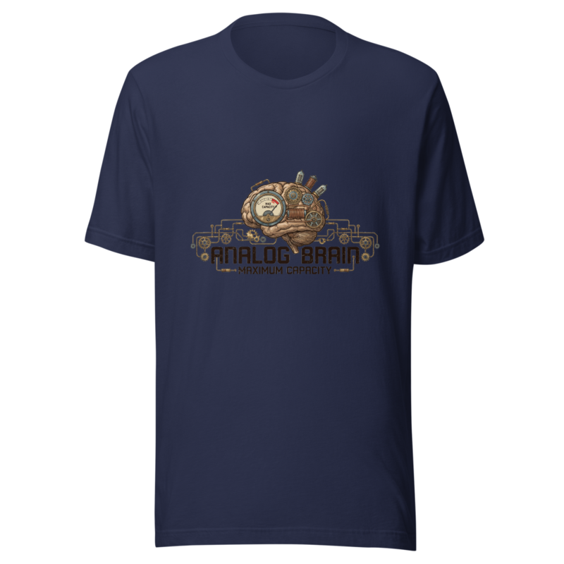 Analog Brain, Maximum Capacity - tshirt