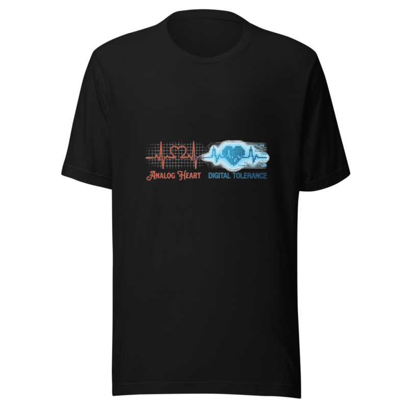 Analog Heart, Digital Tolerance - tshirt