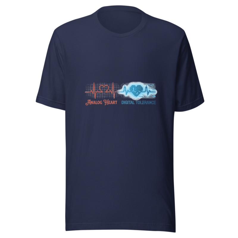Analog Heart, Digital Tolerance - tshirt