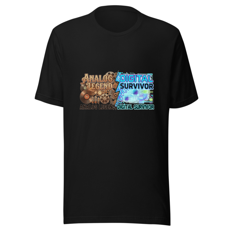 Analog Legend, Digital Survivor - tshirt