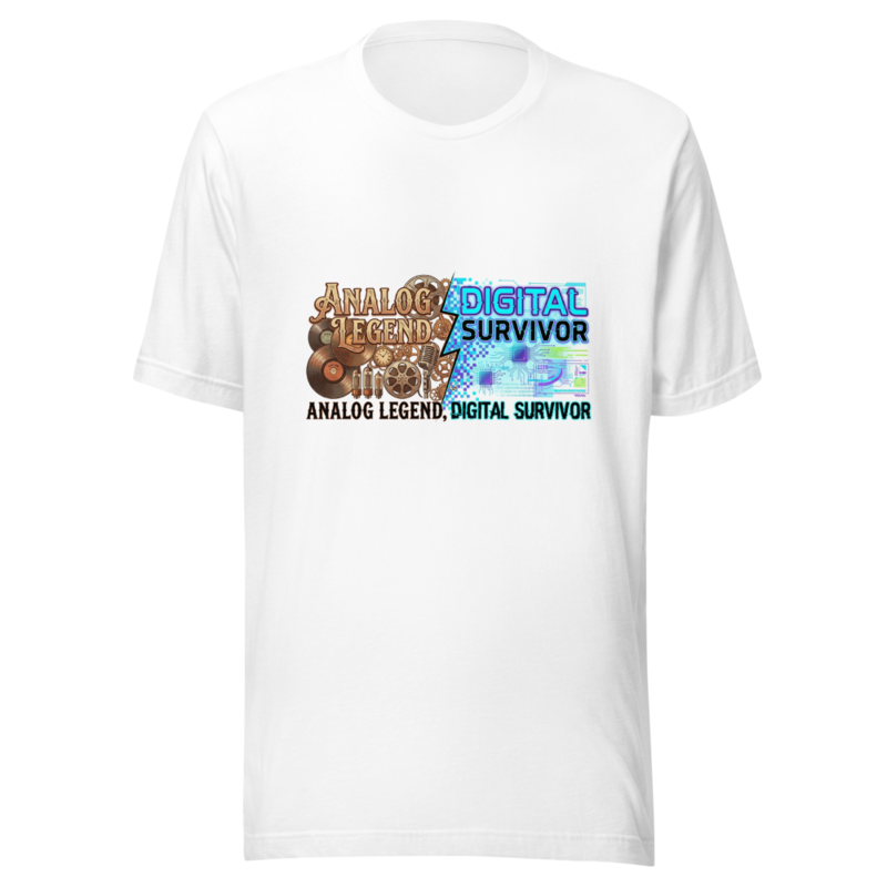 Analog Legend, Digital Survivor - tshirt