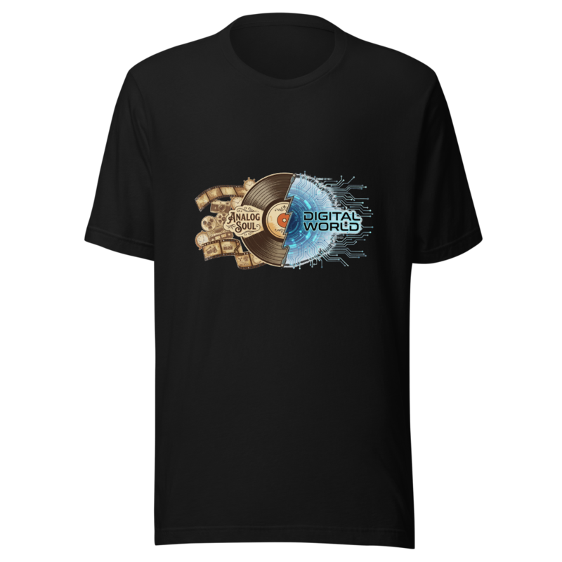 Analog Soul, Digital World - tshirt