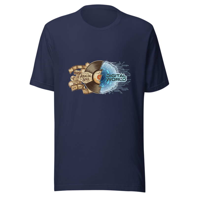 Analog Soul, Digital World - tshirt