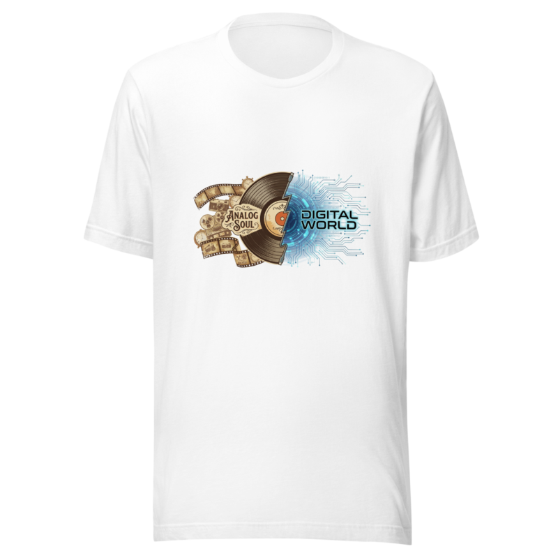 Analog Soul, Digital World - tshirt