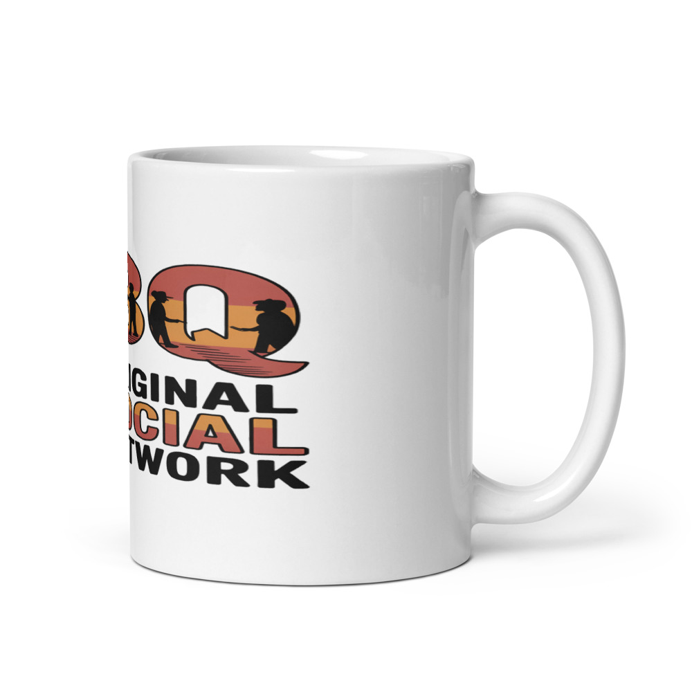 BBQ: THE ORIGINAL SOCIAL NETWORK - mug