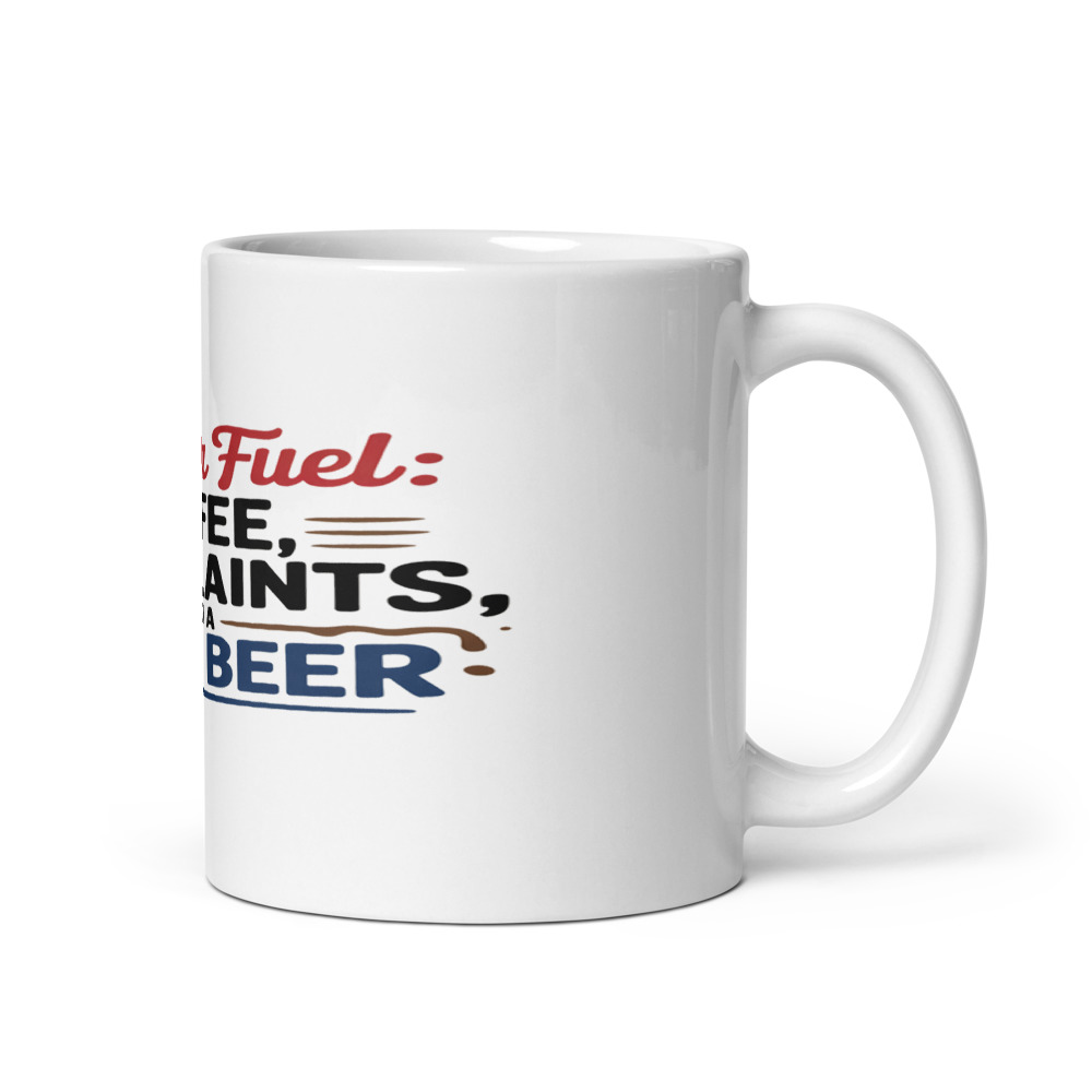 Boomer Fuel: Coffee, Complaints, and a Cold Beer - mug