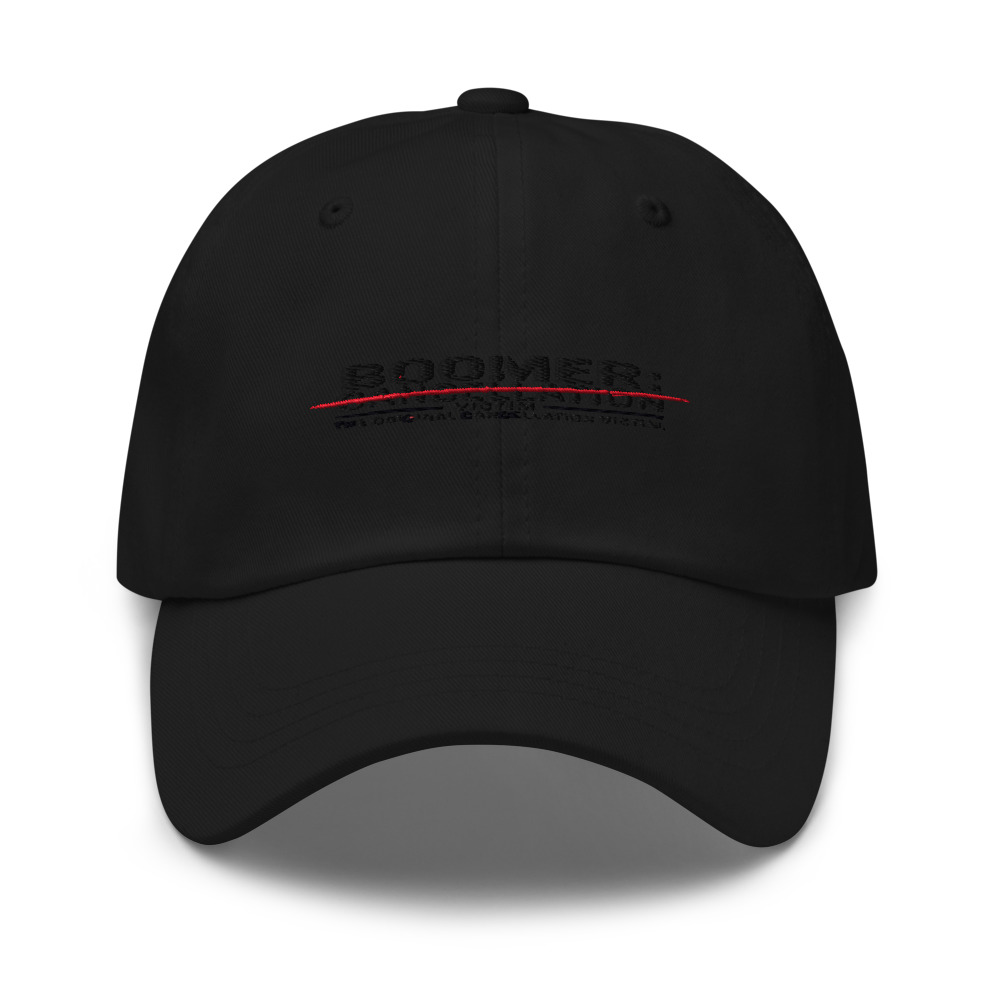 BOOMER: THE ORIGINAL CANCELLATION VICTIM - hat