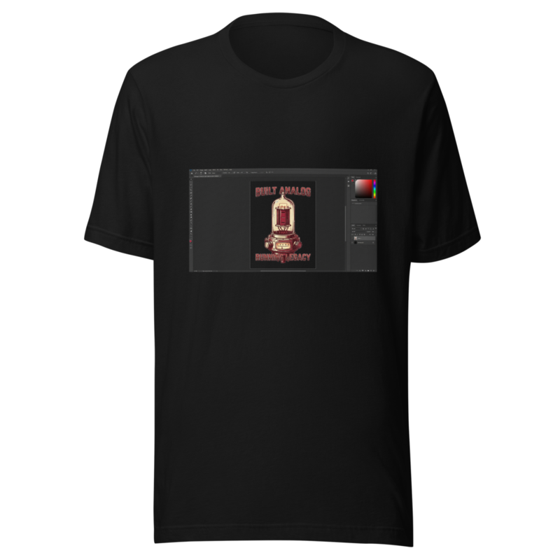 Built Analog, Running Legacy - tshirt