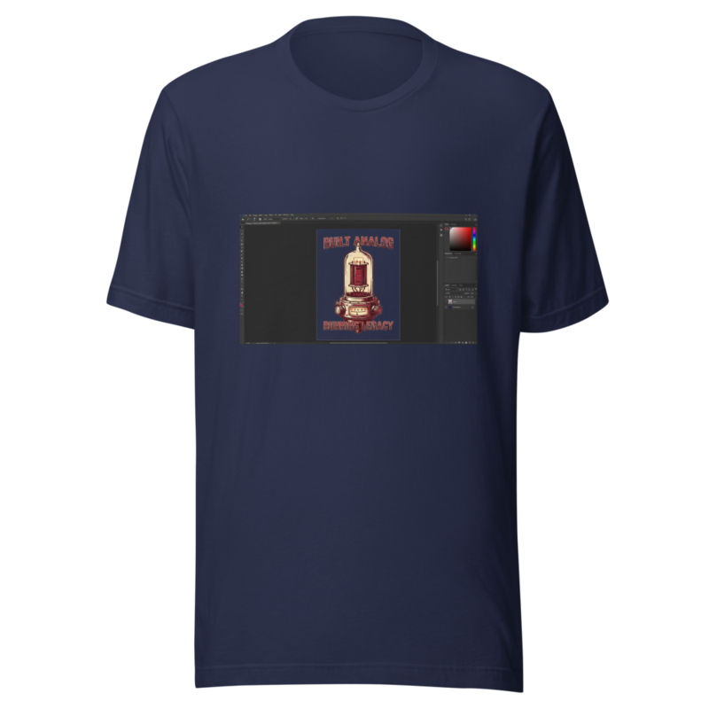 Built Analog, Running Legacy - tshirt
