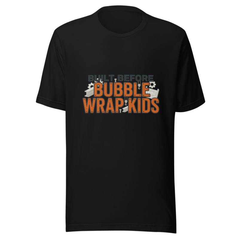 Built Before Bubble Wrap Kids - tshirt