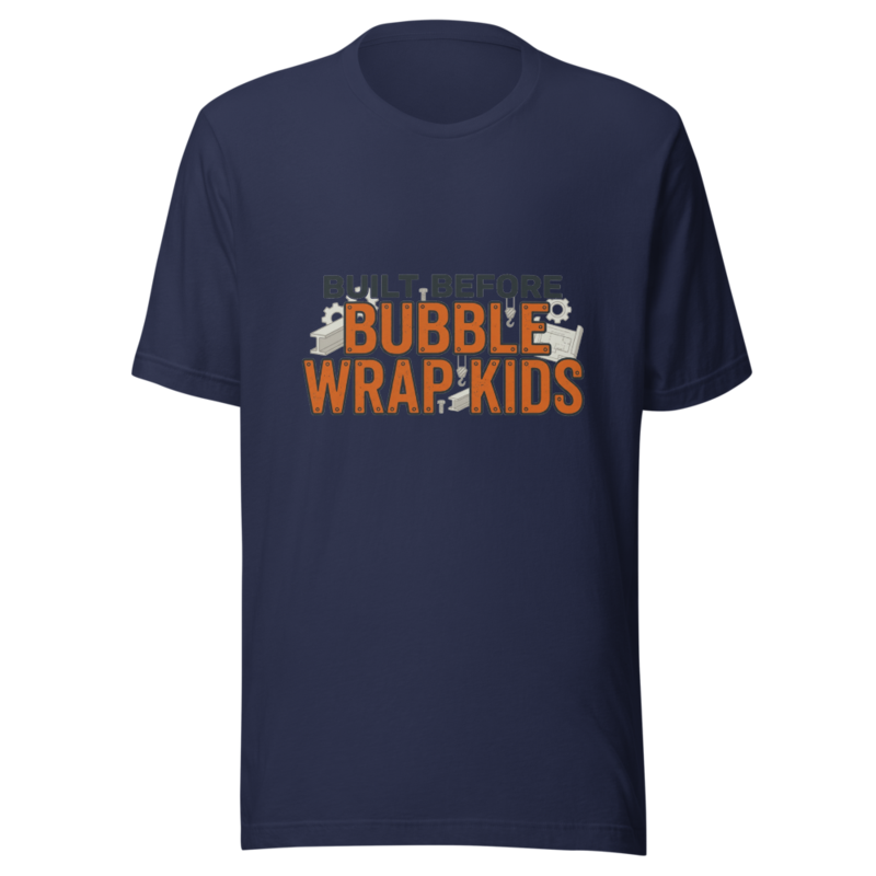 Built Before Bubble Wrap Kids - tshirt