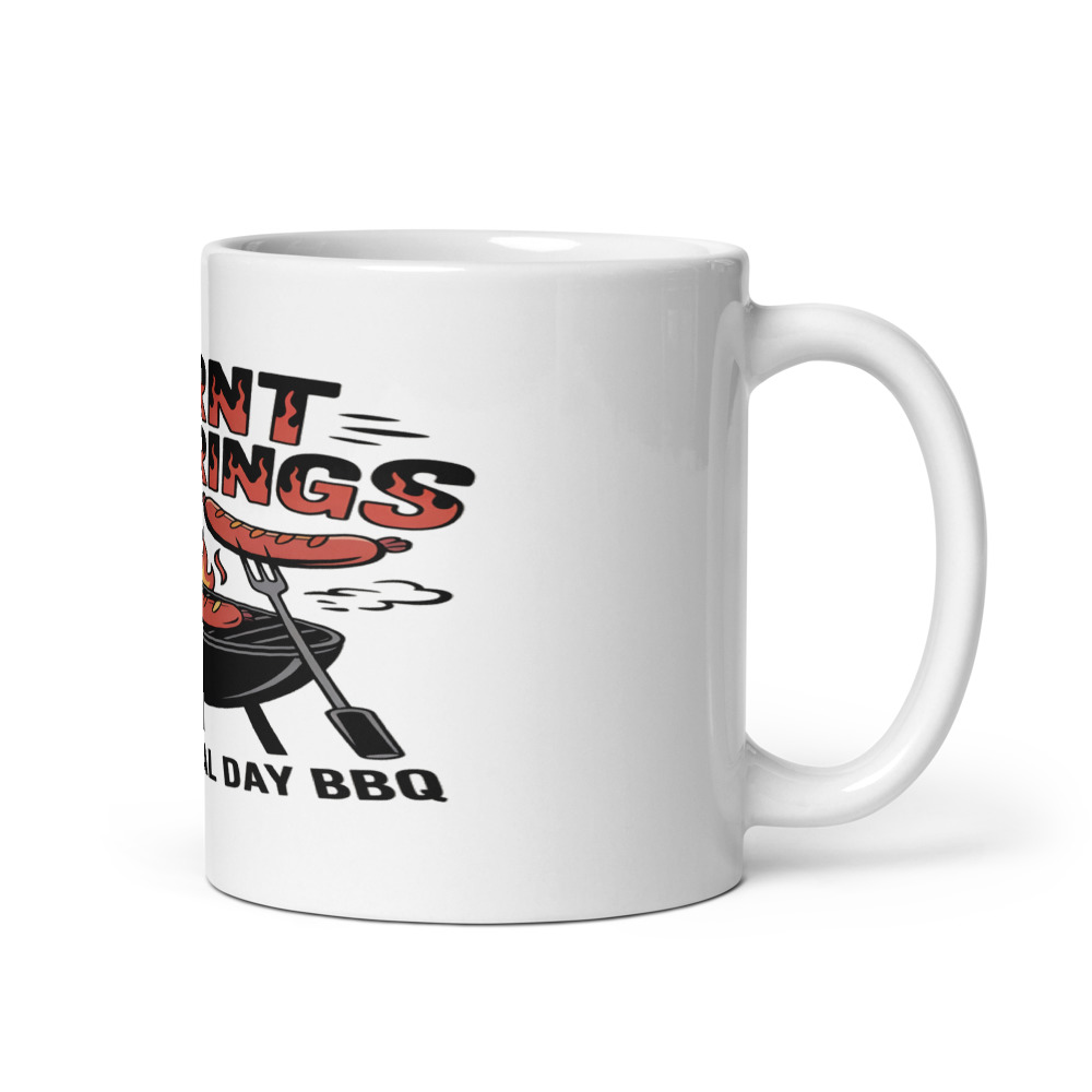 BURNT OFFERINGS: MY MEMORIAL DAY BBQ - mug