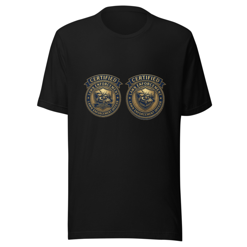 Certified Lawn Enforcement Officer - tshirt