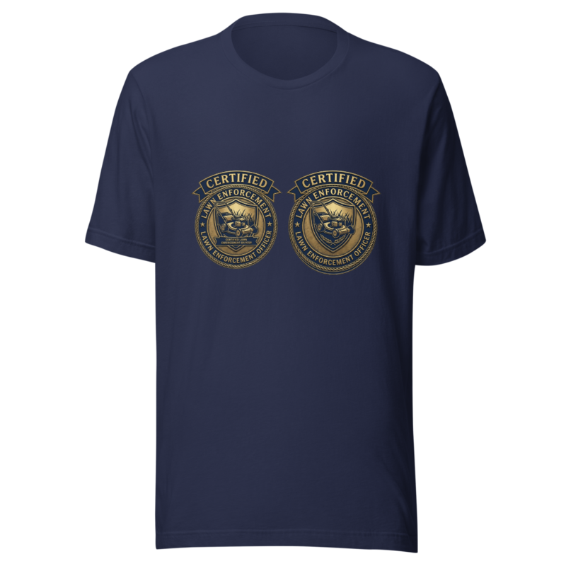Certified Lawn Enforcement Officer - tshirt