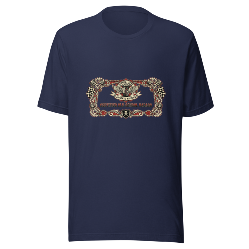 Certified Old School Badass - tshirt