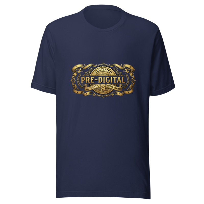 Certified Pre-Digital - tshirt