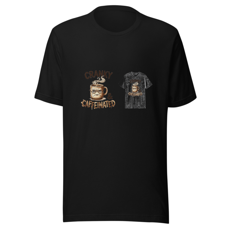 Cranky & Caffeinated - tshirt