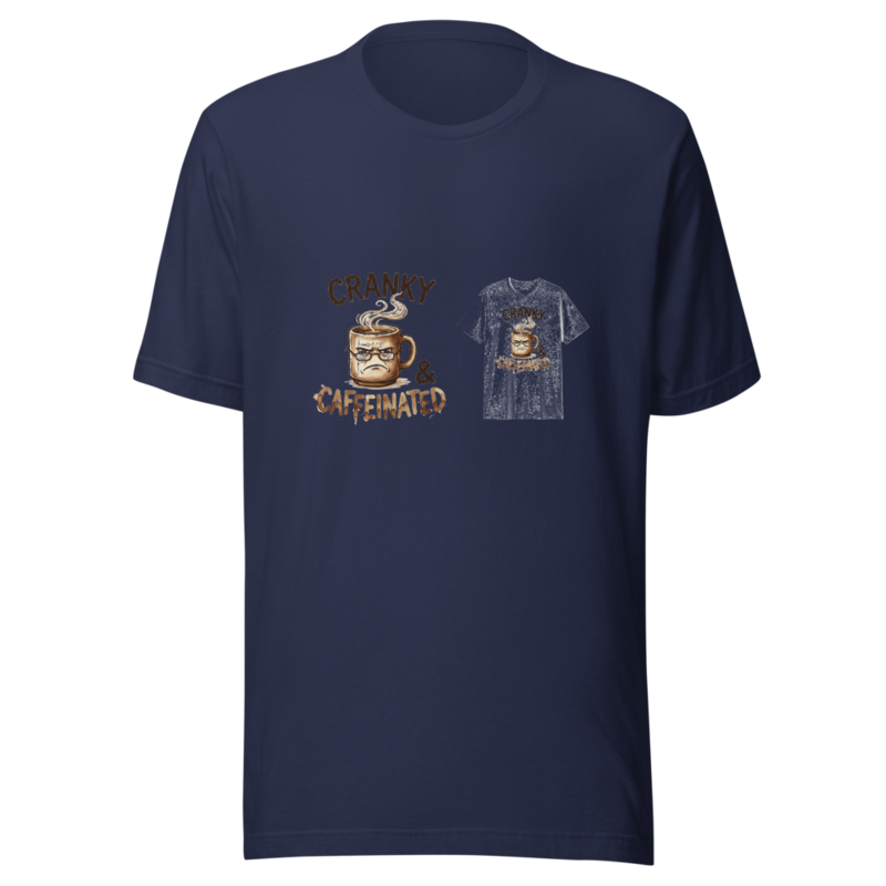 Cranky & Caffeinated - tshirt