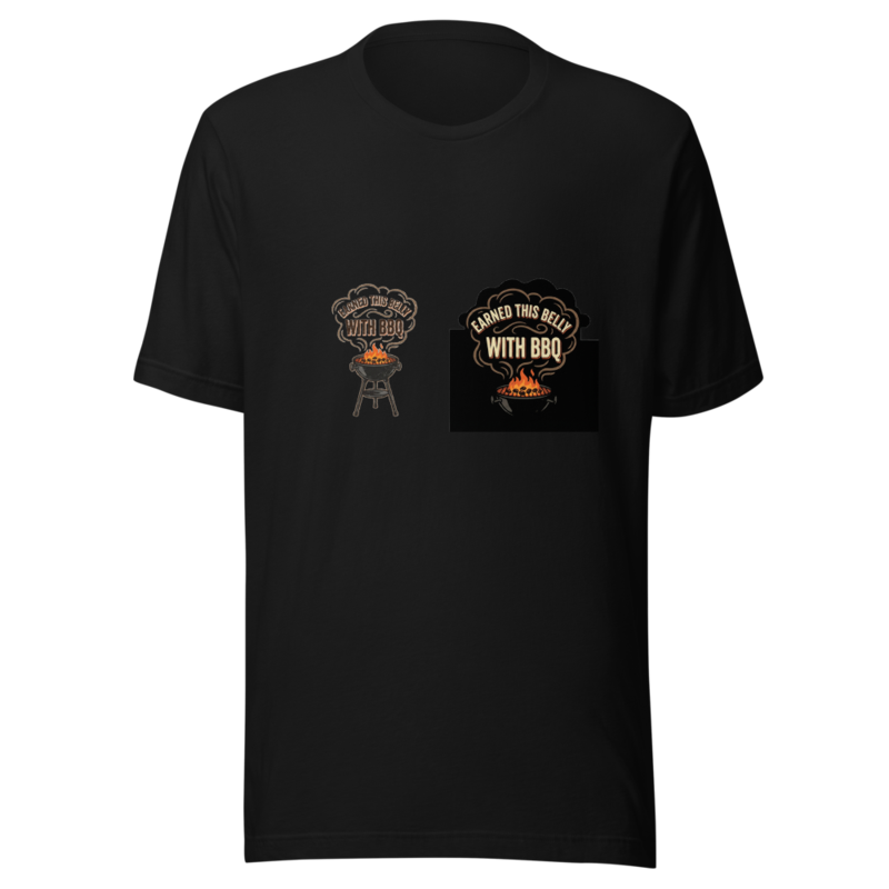 Earned This Belly With BBQ - tshirt