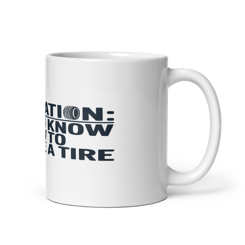 Generation: Last to Know How to Change a Tire - mug