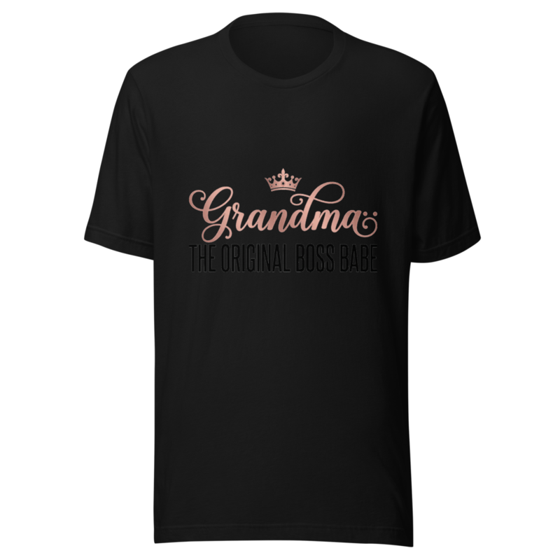 Grandma: The Original Boss Babe - tshirt