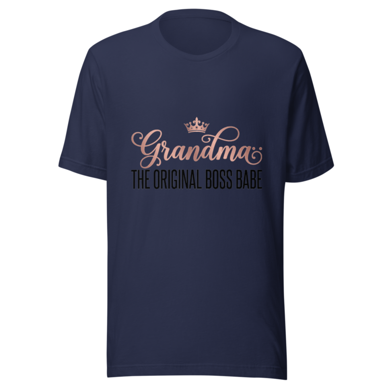 Grandma: The Original Boss Babe - tshirt