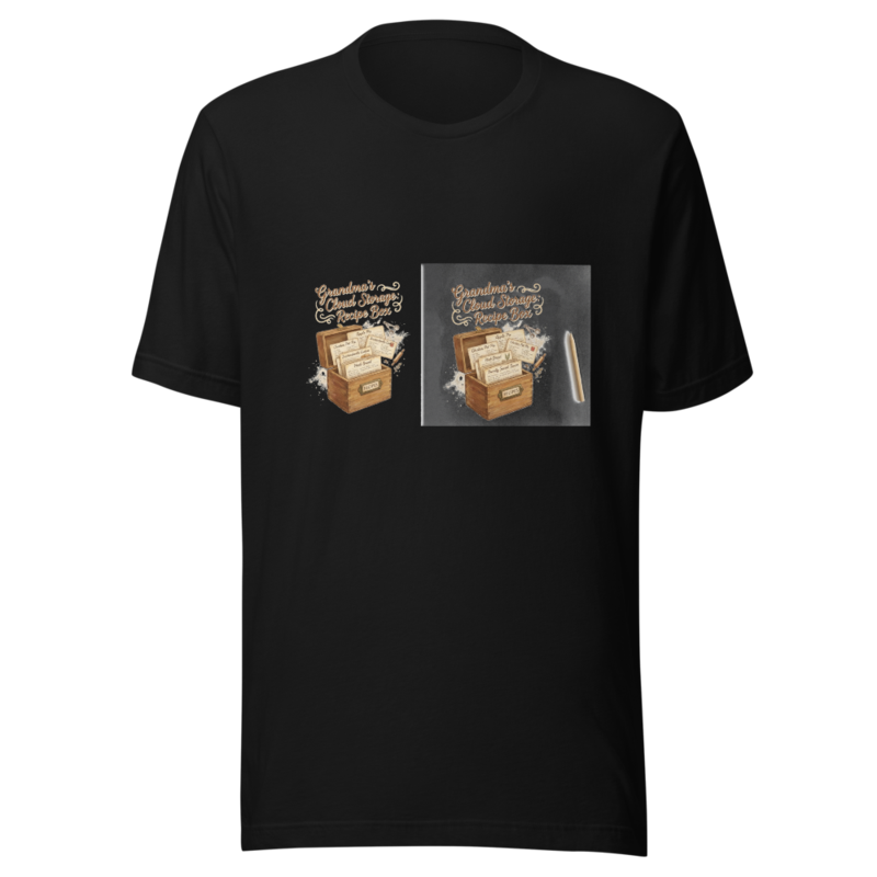 Grandma's Cloud Storage: Recipe Box - tshirt