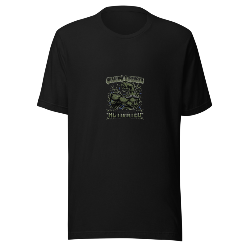 Grandpa Strength Activated - tshirt