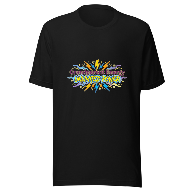Grandparent Energy: Unlimited Power - tshirt