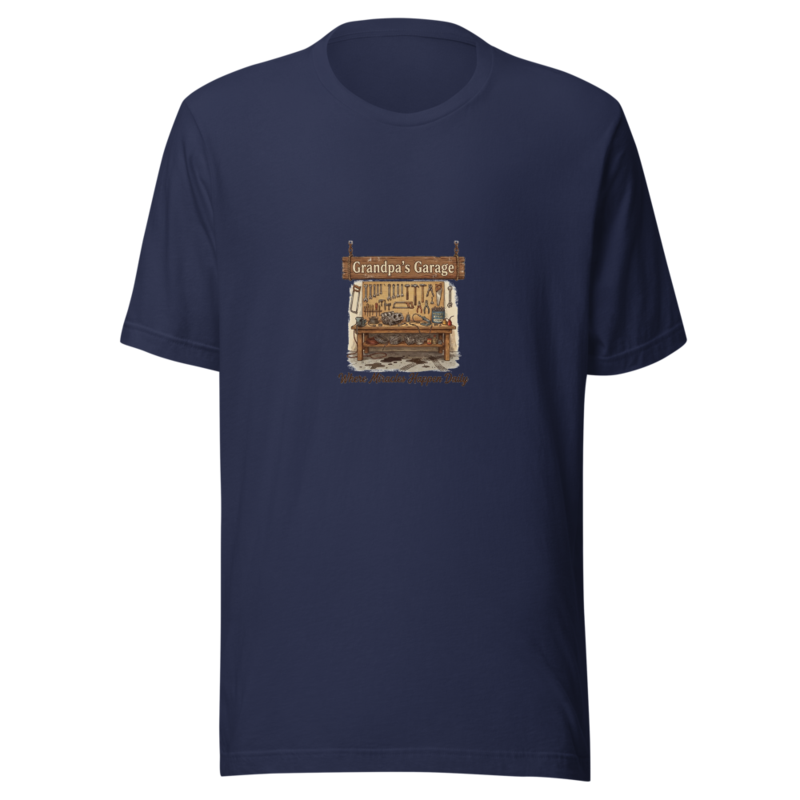 Grandpa's Garage: Where Miracles Happen Daily - tshirt