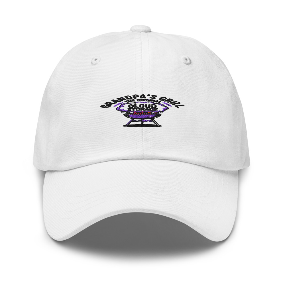 GRANDPA'S GRILL: THE ORIGINAL CLOUD STORAGE - hat