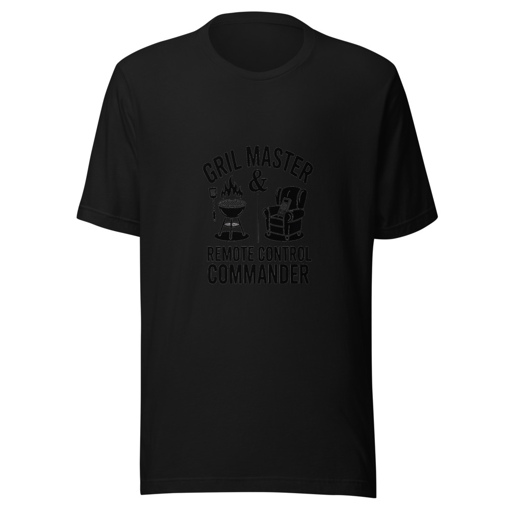 GRIL MASTER & REMOTE CONTROL COMMANDER - tshirt
