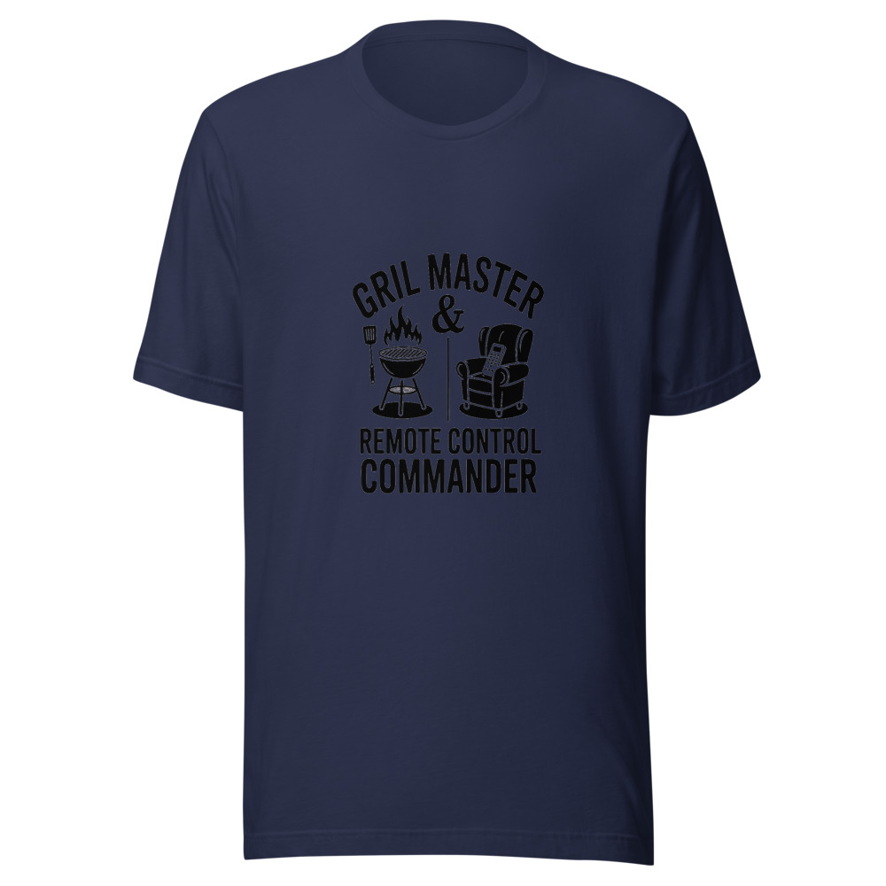 GRIL MASTER & REMOTE CONTROL COMMANDER - tshirt