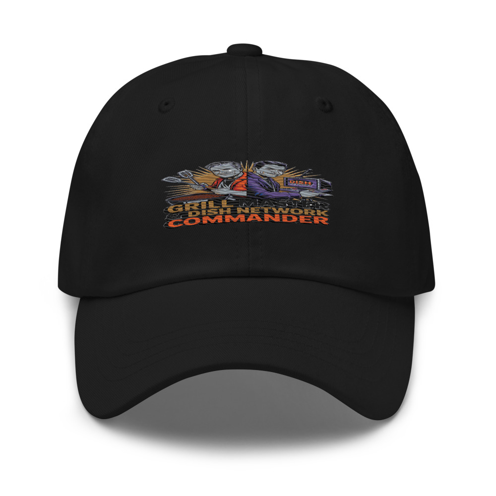 GRILL MASTER & DISH NETWORK COMMANDER - hat