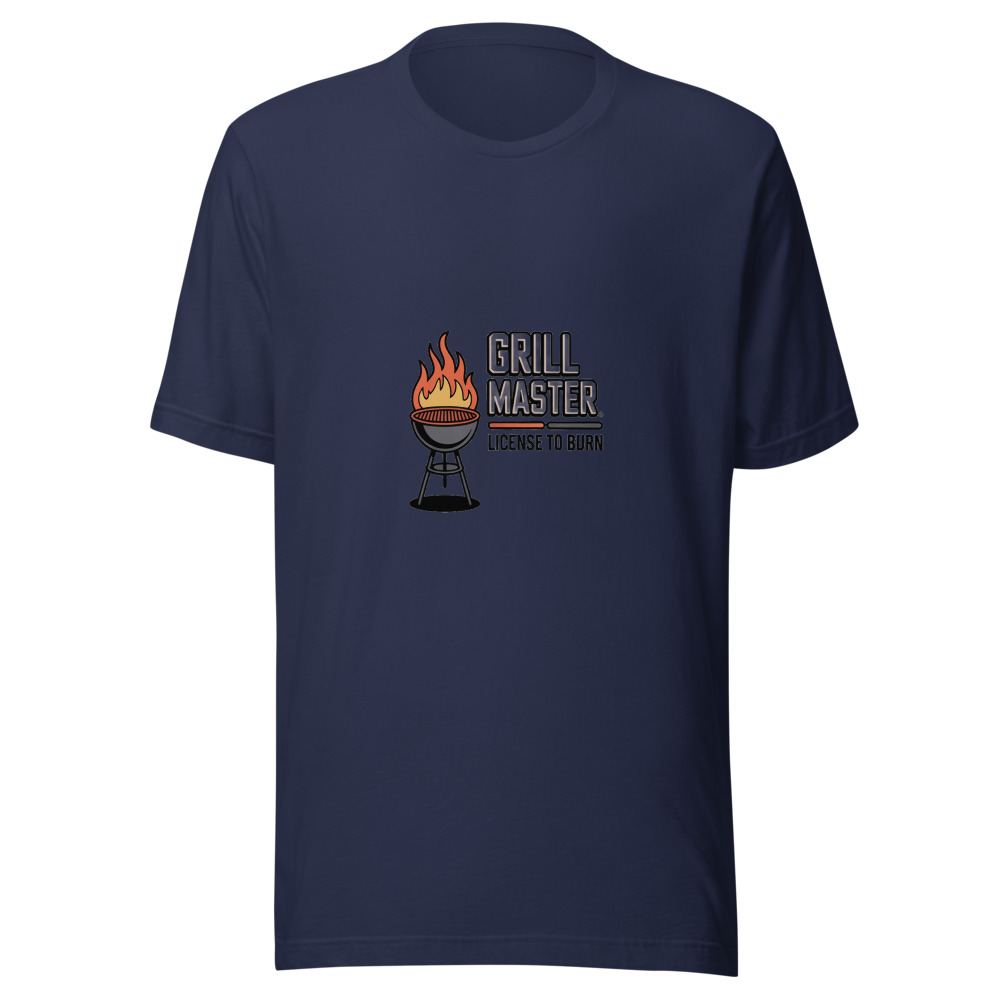 GRILL MASTER: LICENSE TO BURN - tshirt