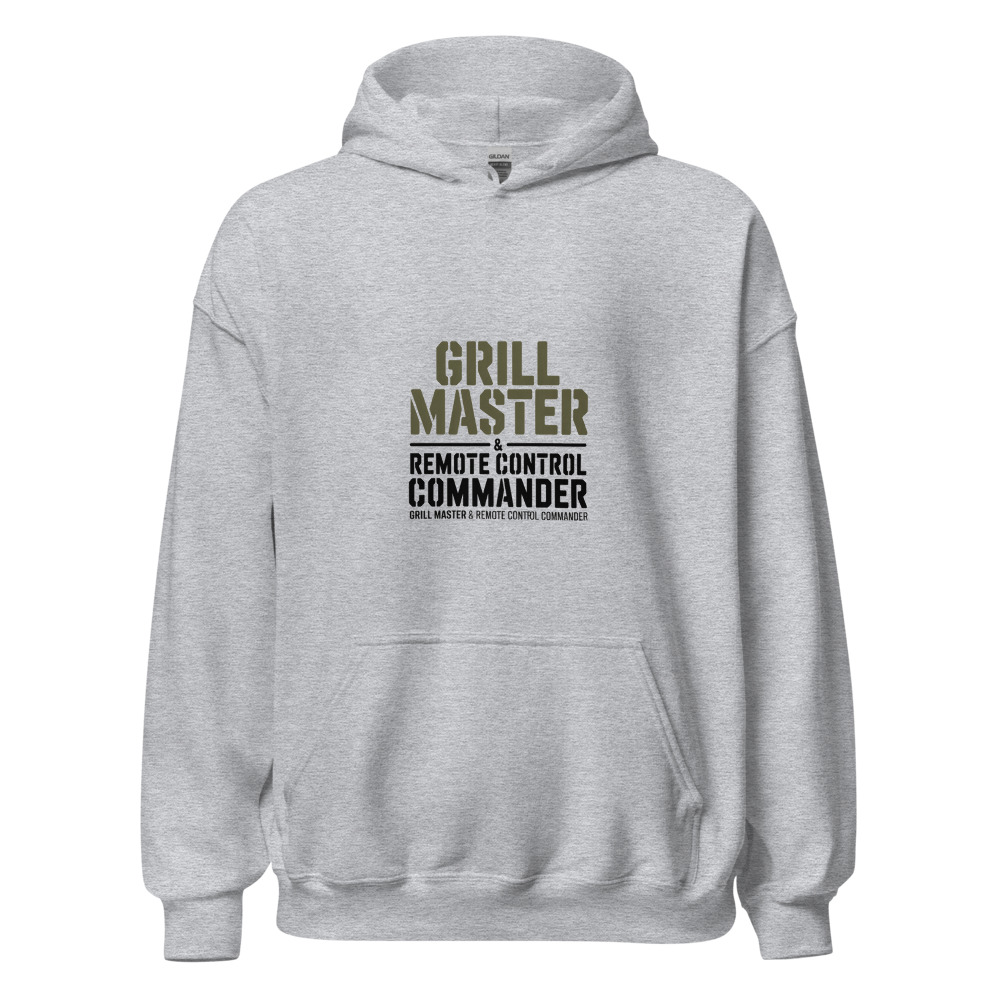 GRILL MASTER & REMOTE CONTROL COMMANDER - hoodie