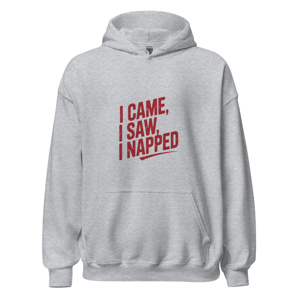 I CAME, I SAW, I NAPPED - hoodie
