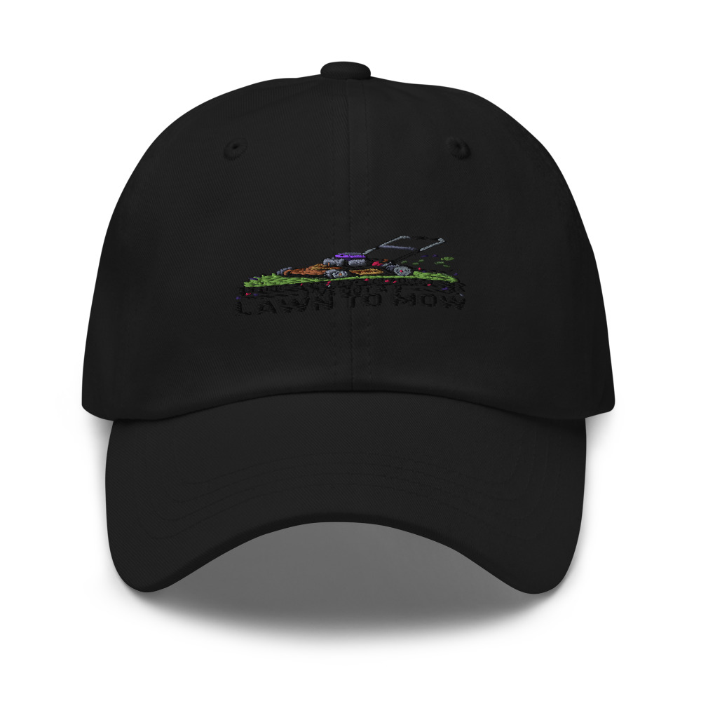 I don't need a treadmill, I've got a lawn to mow - hat