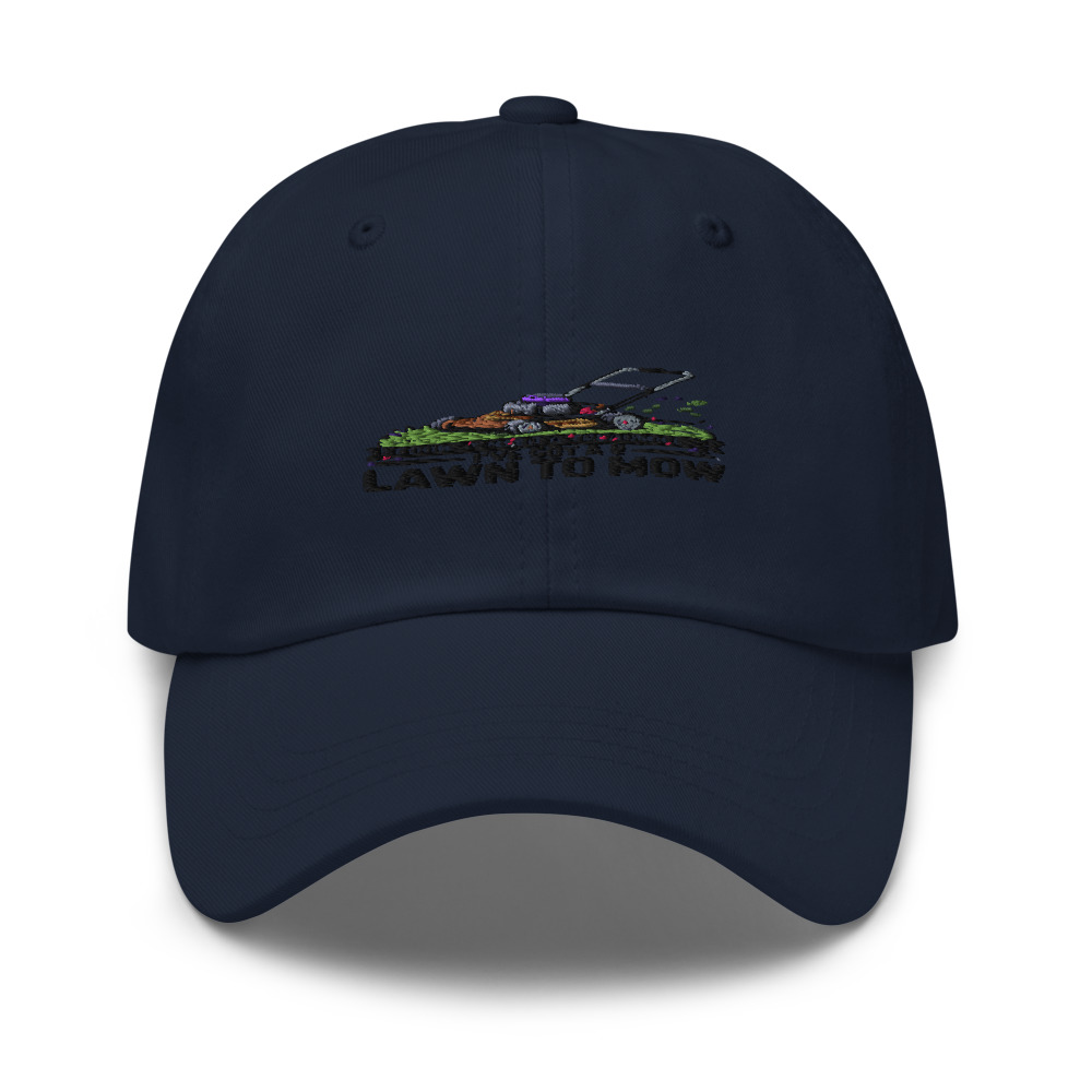 I don't need a treadmill, I've got a lawn to mow - hat