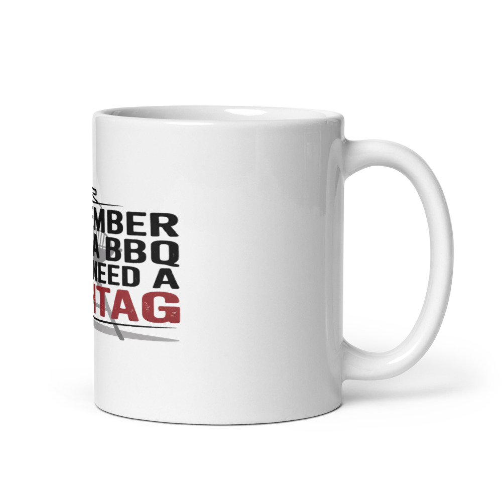 I REMEMBER WHEN A BBQ DIDN'T NEED A HASHTAG - mug