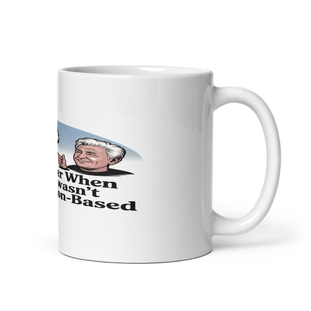 I REMEMBER WHEN A CLOUD WASN'T SUBSCRIPTION-BASED - mug