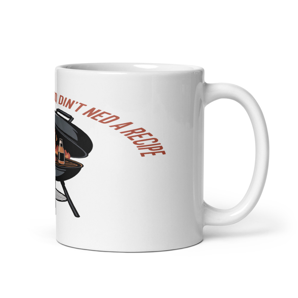 I REMEMBER WHEN BBQ DIDN'T NEED A RECIPE - mug