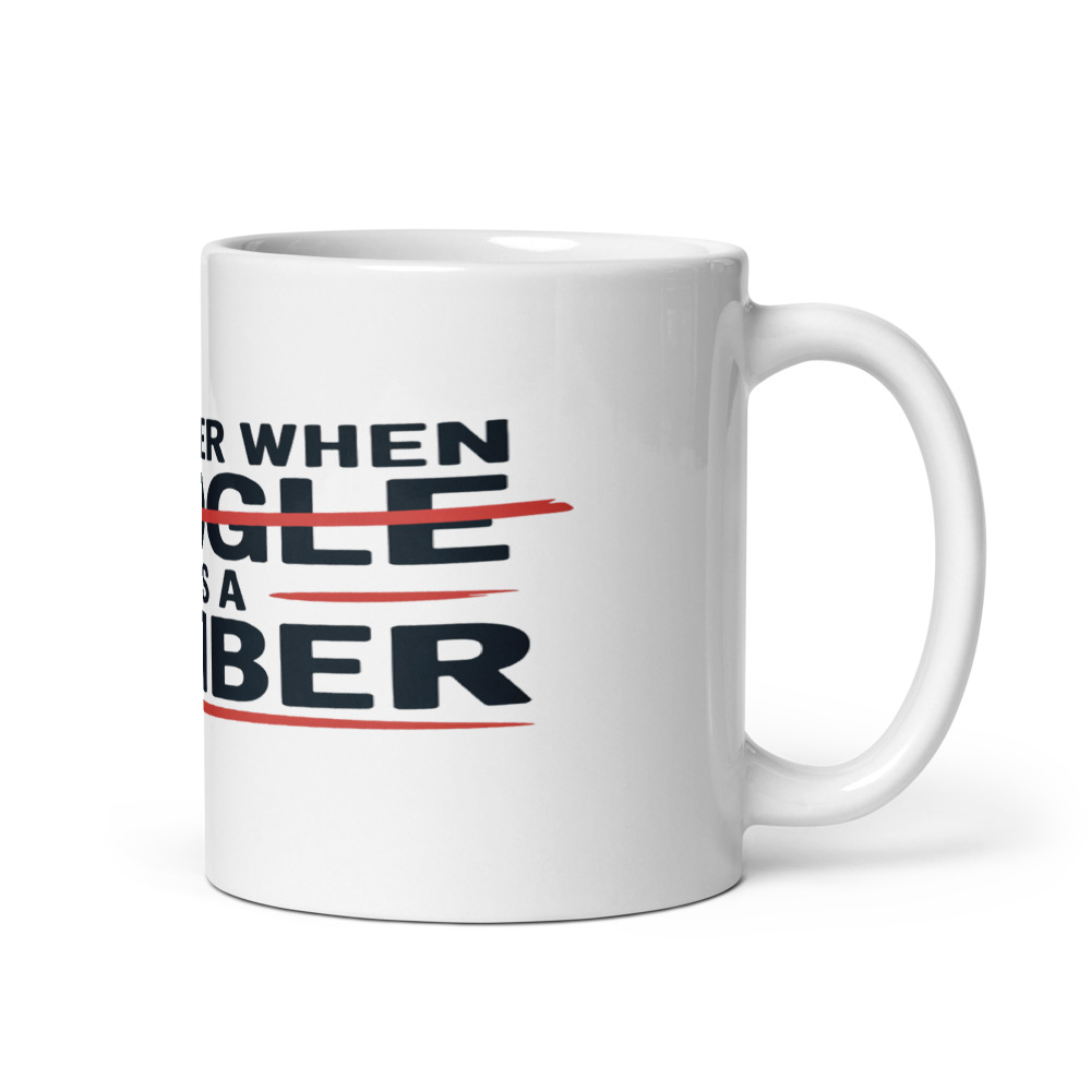 I REMEMBER WHEN 'GOOGLE' WAS A NUMBER - mug